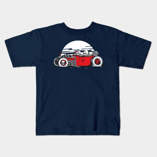 Ed's Dead Sled Kids T-Shirt by beard0